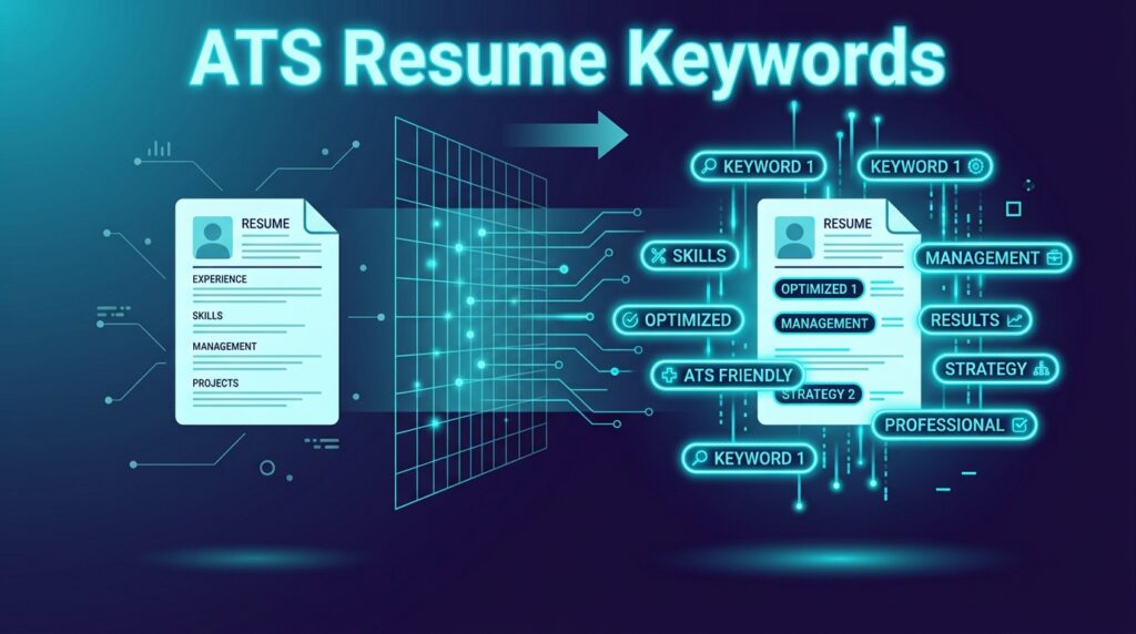 ATS Resume Keywords Scanning Process